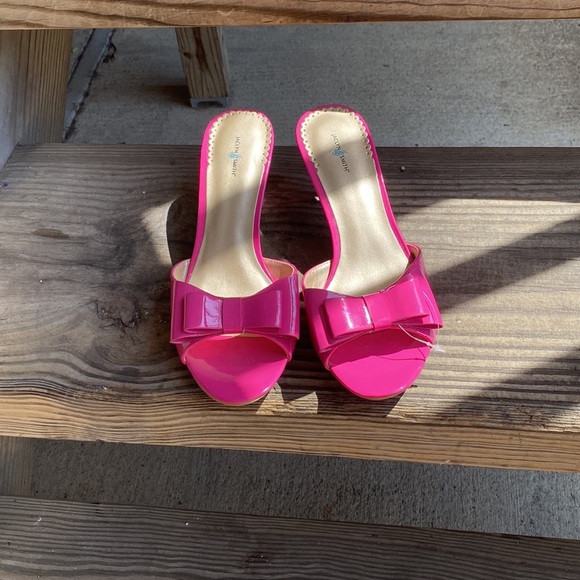 Pink tea toe sandals - Picture 6 of 8